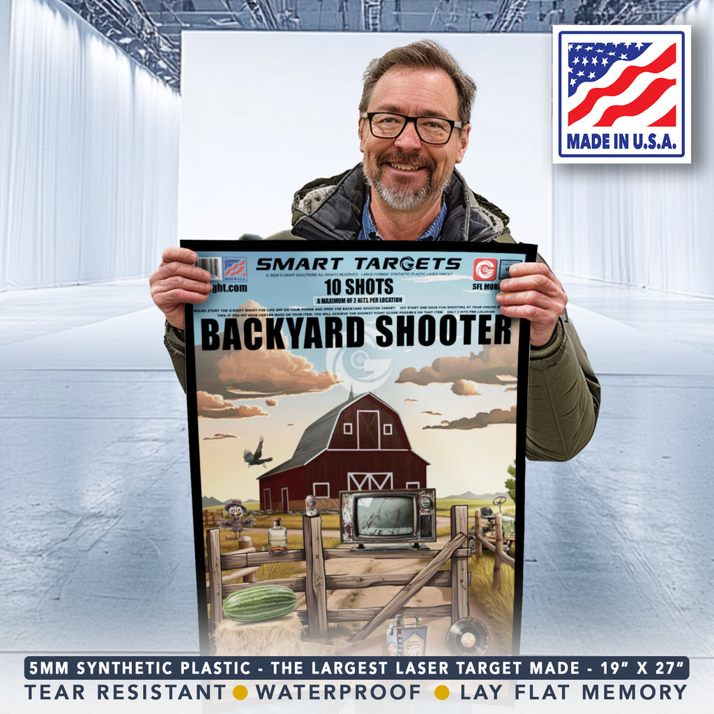 BACKYARD SHOOTER SYNTHETIC TARGET -  19" x 27"