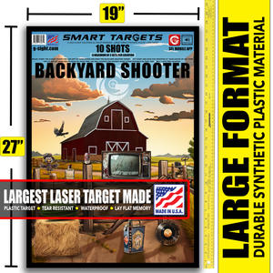 BACKYARD SHOOTER LARGE FORMAT PLASTIC TARGET