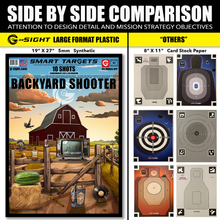 Load image into Gallery viewer, BACKYARD SHOOTER LARGE FORMAT PLASTIC TARGET