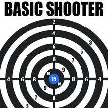 Load image into Gallery viewer, BASIC SHOOTER - Shoot For Life Mobile App Target - 100A