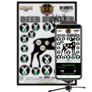 DEER HUNTER - 11" X 15" TARGET 130LB CARD
